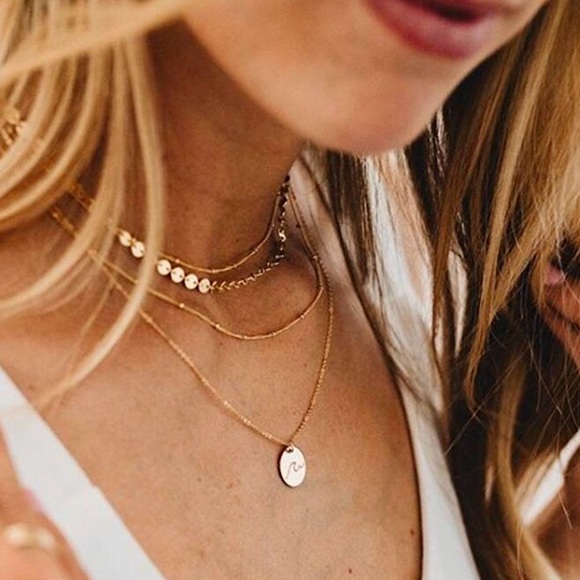 Free People Jewelry - “Ride the Wave” Ocean Coastal Bohemian Necklace